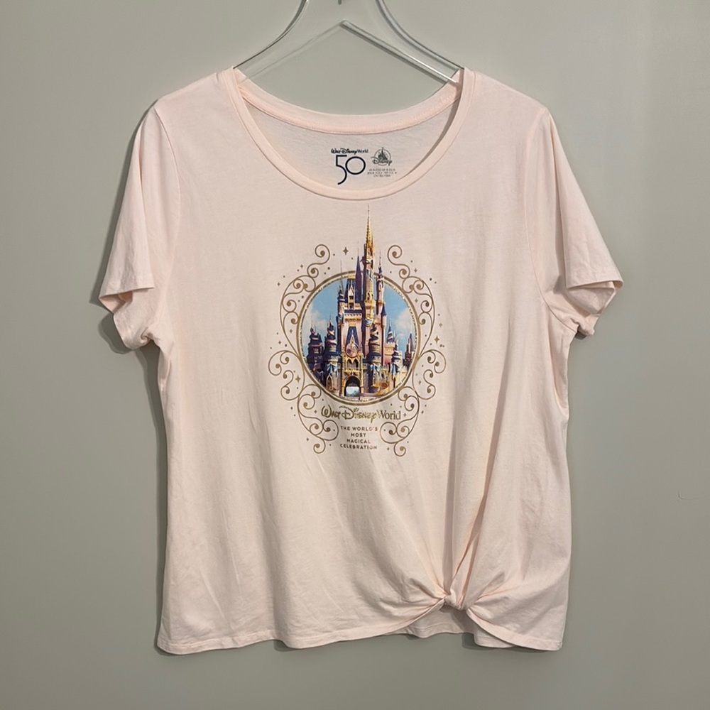 Disney Light Pink Short Sleeve Tee